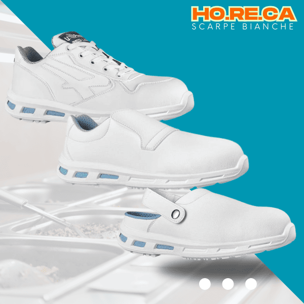 Scarpe Bianche da Cucina